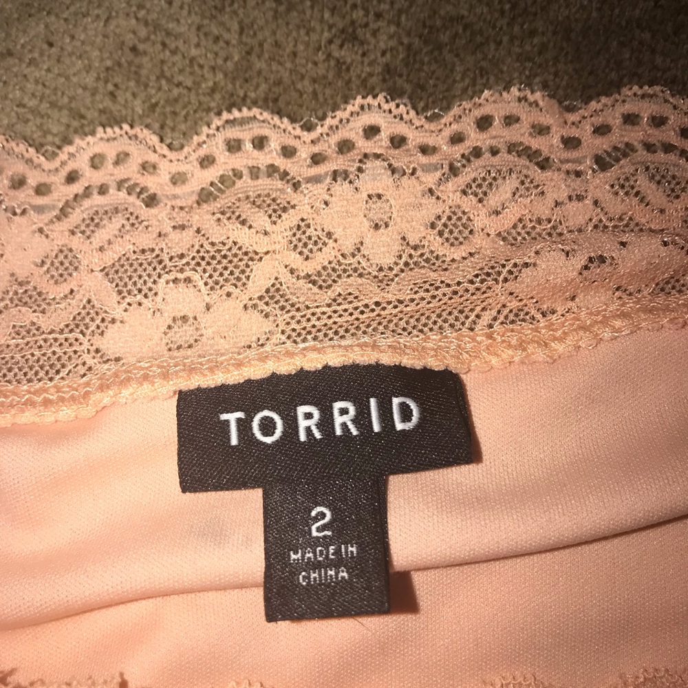 Off shoulder Torrid dress
